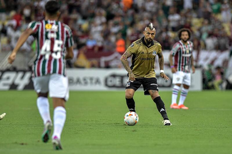 Colo Colo vs Fluminense en el Maracaná. Agencia Aton