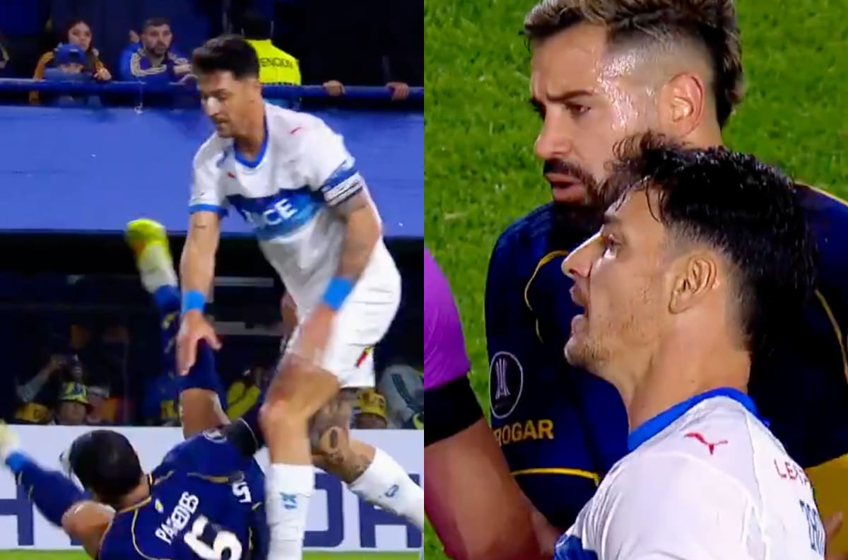 VIDEO | El tenso round entre Leandro Paredes y Fernando Zampedri que sacó chispas en Copa Libertadores
