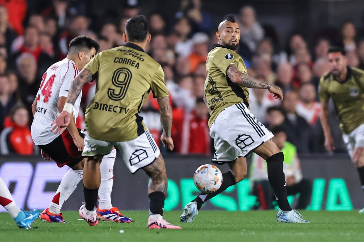 Colo Colo vs River Plate. EFE
