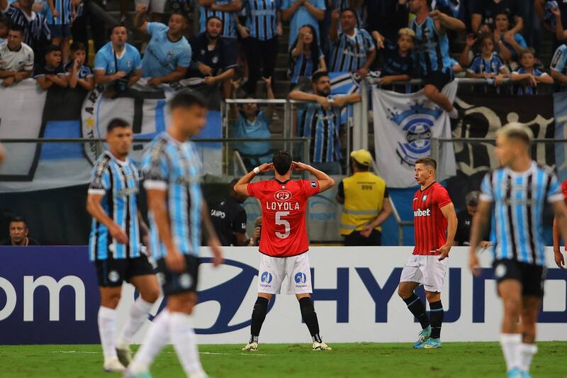 Huachipato dio el golpe y ganó en Porto Alegre. Foto: Conmebol