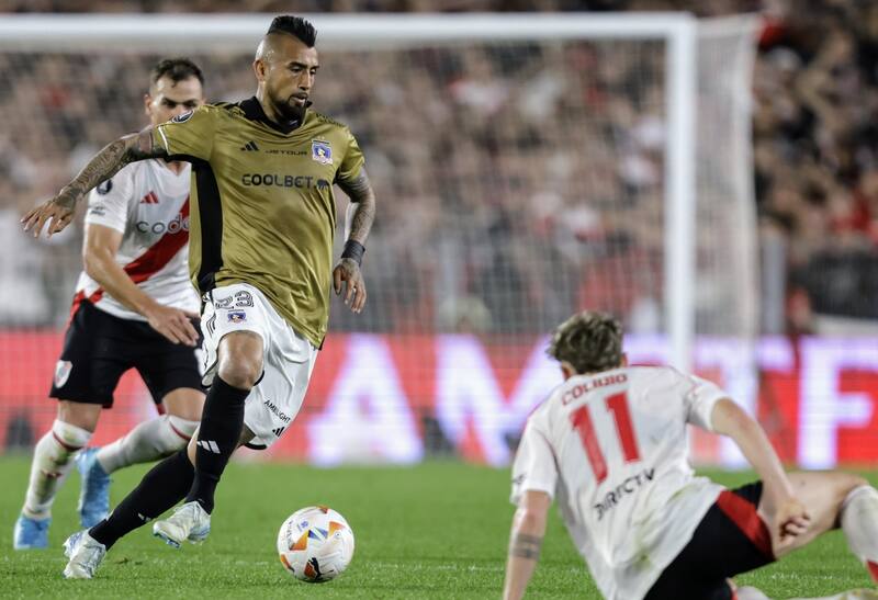 Colo Colo enfrentó a River Plate en los cuartos de final de 2024
