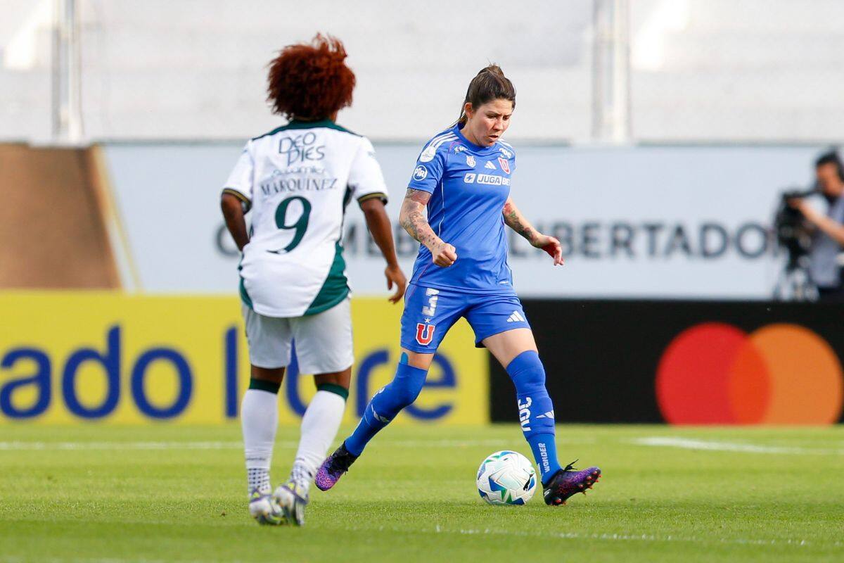 Universidad de Chile cayó por 2-0 ante Deportivo Cali. Foto: Prensa Universidad de Chile.