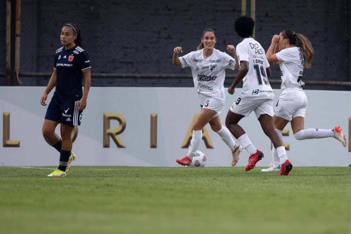 El ingrato recuerdo de la U, en la Libertadores de 2021 ante Deportivo Cali. 4-1 categórico favorable a las Azucareras.
