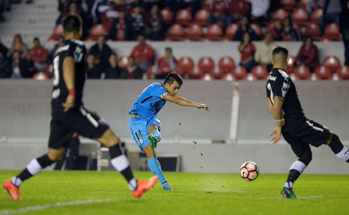 Leandro Fernández fue protagonista ante Iquique.