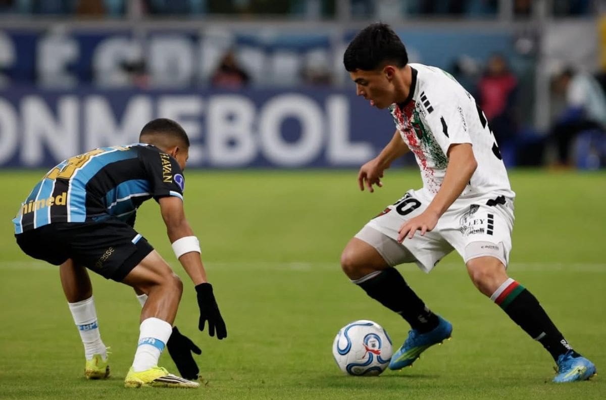 Gremio derrota a Palestino en Brasil y lo elimina de Copa Sudamericana