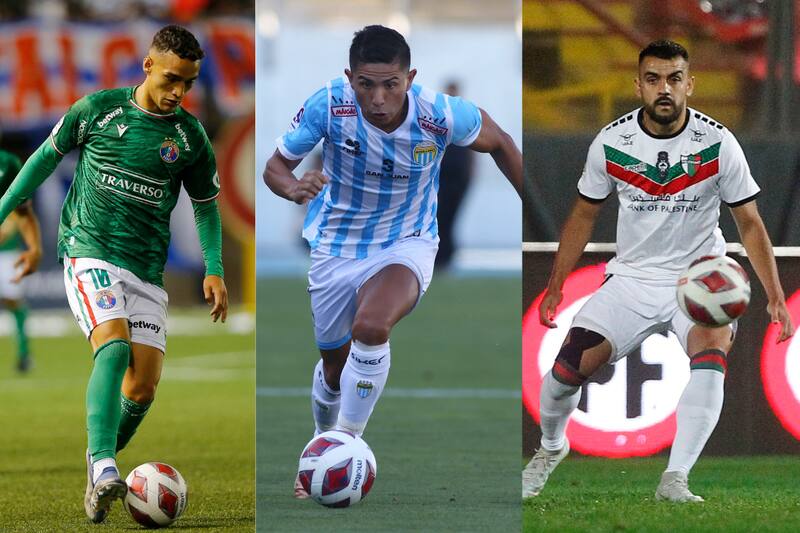 El fixture de Audax Italiano, Magallanes y Palestino en Copa Sudamericana. Fotos: Aton.