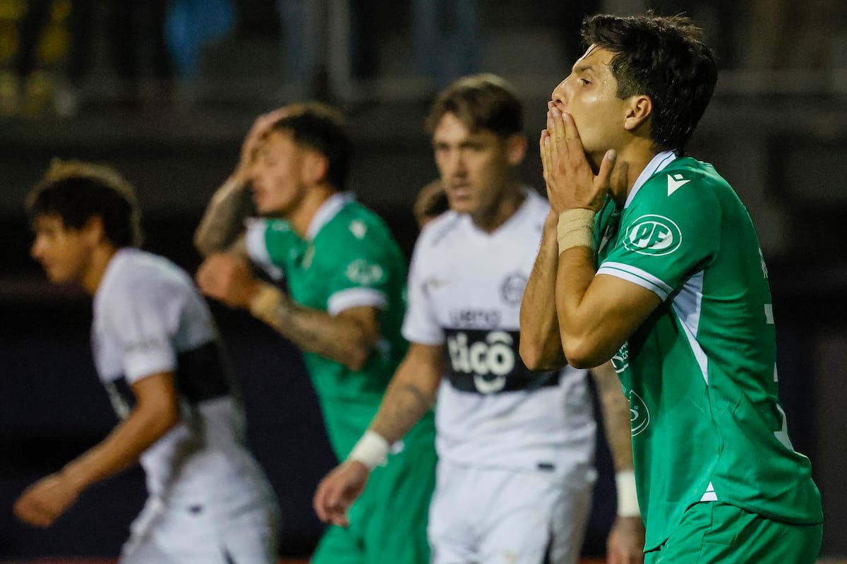 Audax Italiano perdió de local con Olimpia. Agencia Aton