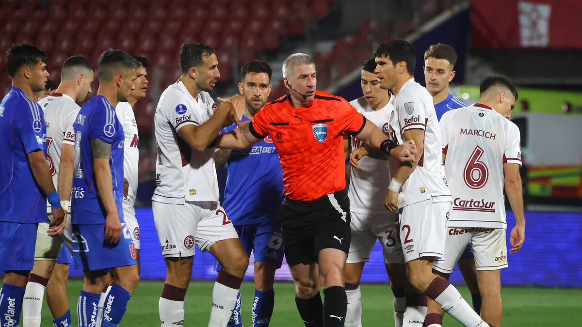 Grave denuncia de Lanús contra el árbitro brasileño del partido ante la U por Copa Sudamericana