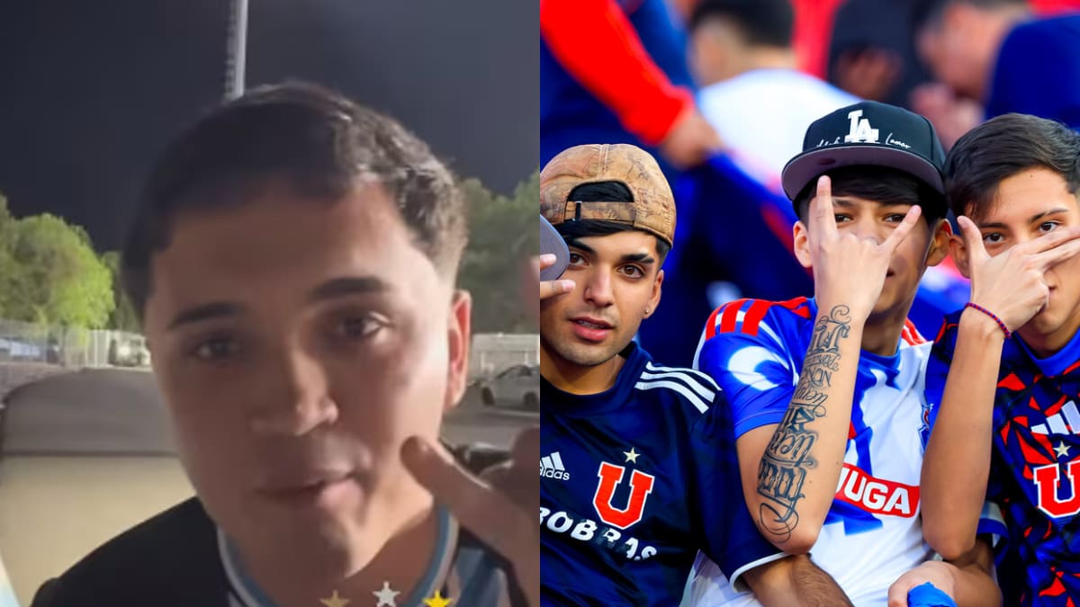 Hinchas de la U se sumaron a los de Gremio en Chile y desatan polémica con burlas a Colo-Colo
