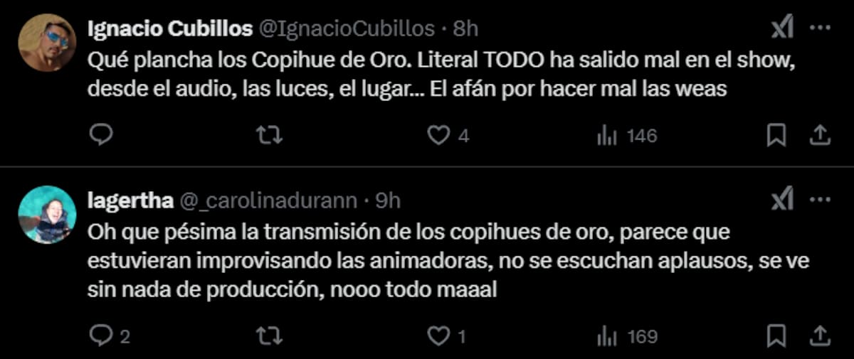 La ceremonia tuvo una lluvia de críticas.