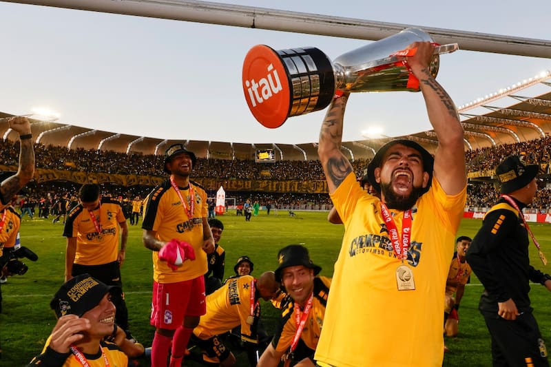 . Actual campeón del fútbol chileno. Foto: Agencia Aton.