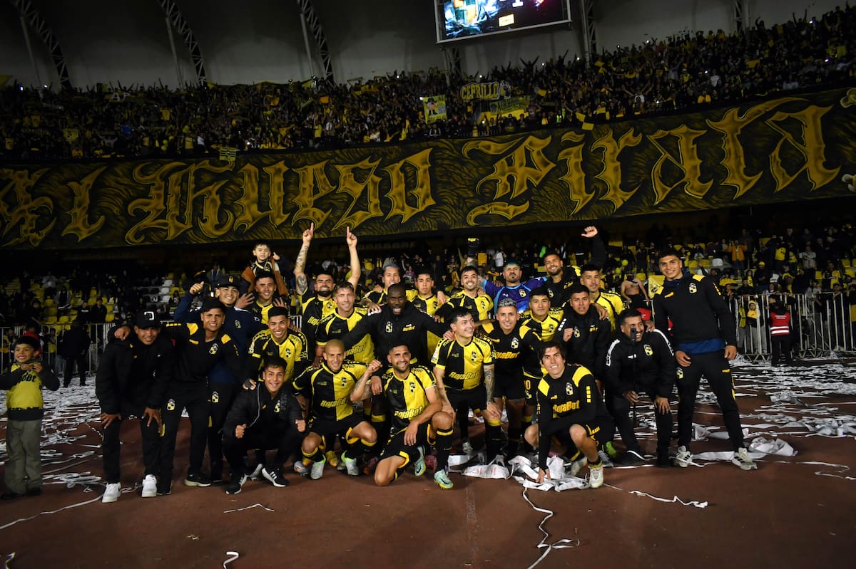 Los Aurinegros podrían proclamarse campeones de la Primera División en la fecha 25 del Campeonato Nacional. Foto: Agencia ATON.