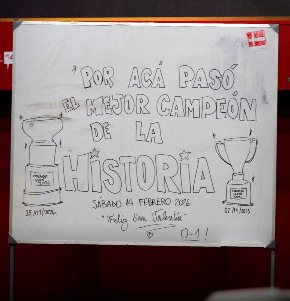El Pirata celebra el triunfo ante La Serena. Foto: @jorgeleto en Instagram.