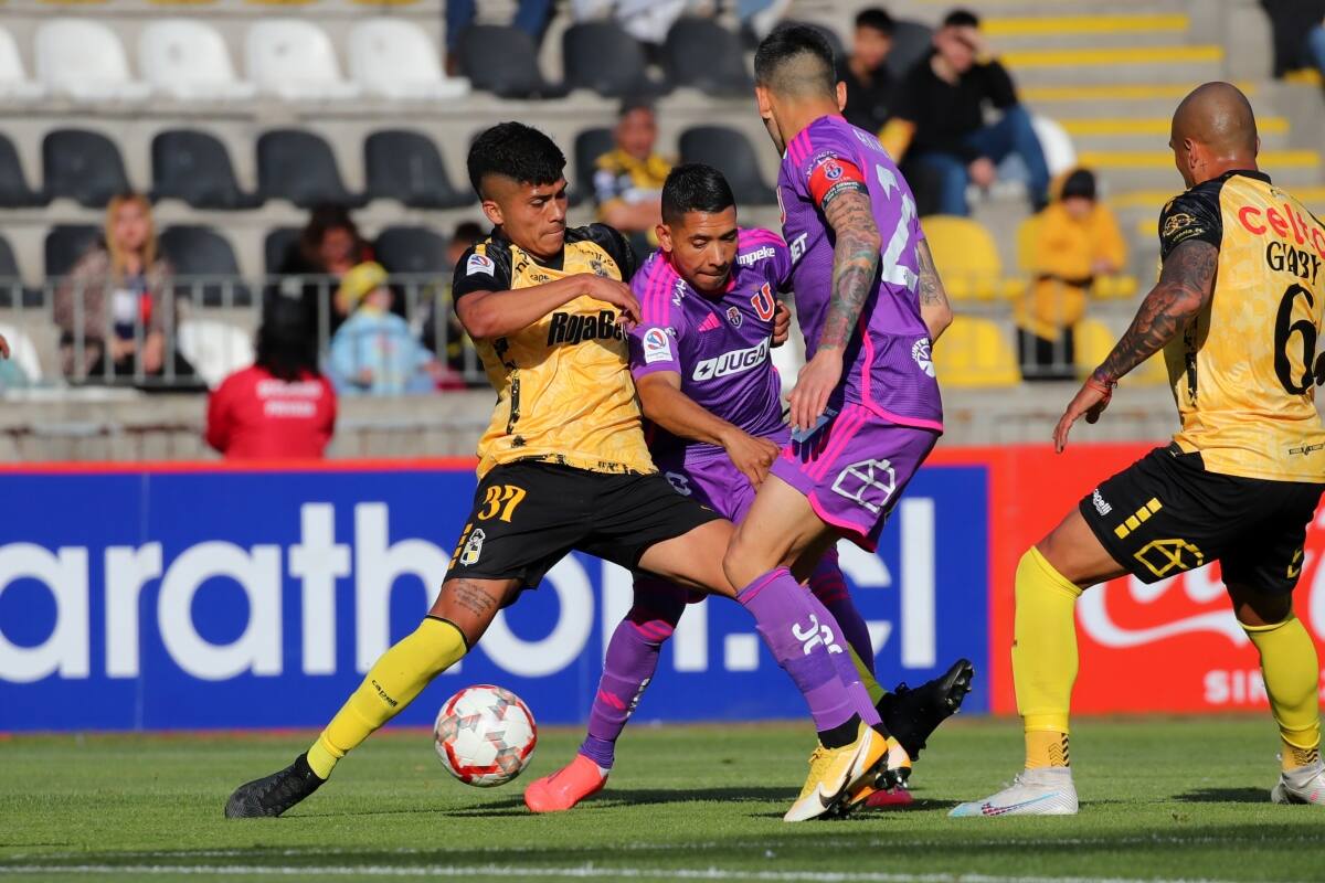 La U igualó hoy ante Coquimbo Unido.