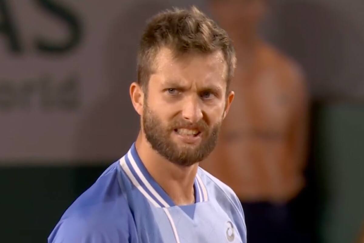 luego de eliminar a Nicolás Jarry de Roland Garros.