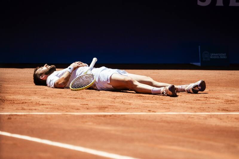 en el ATP de Santiago. Foto: Chile Open