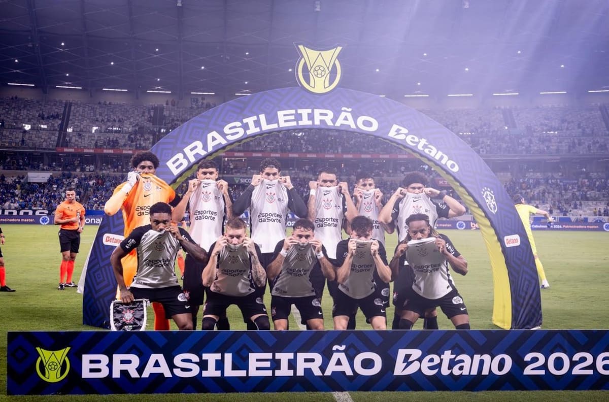 VIDEO | Jugadores de Corinthians muestran su apoyo a Vinícius tras polémica con Gianluca Prestianni