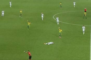 VIDEO | Compañero de Benjamín Kuscevic se desmayó en pleno partido en Brasil y quedó inconsciente