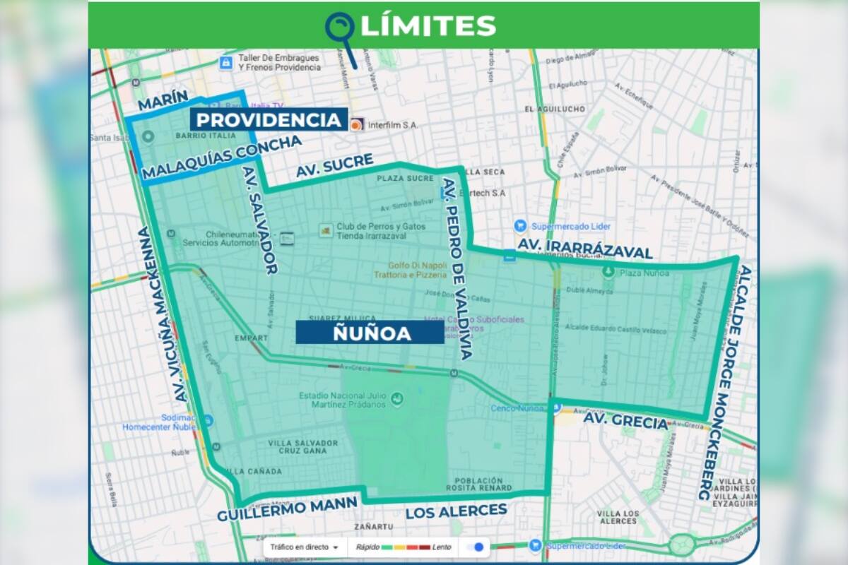 Estas son las zonas afectadas de la región Metropolitana.