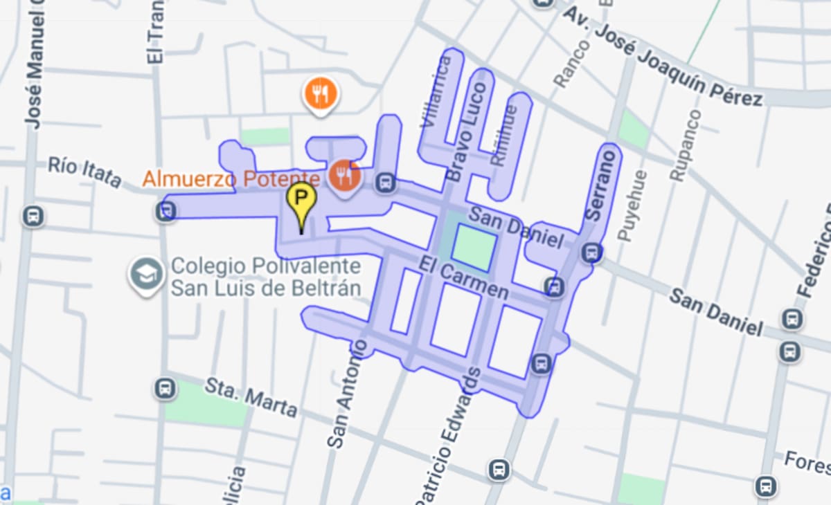 Durante 10 horas este sector de Pudahuel no tendrá suministro hídrico. Foto: Aguas Andinas.