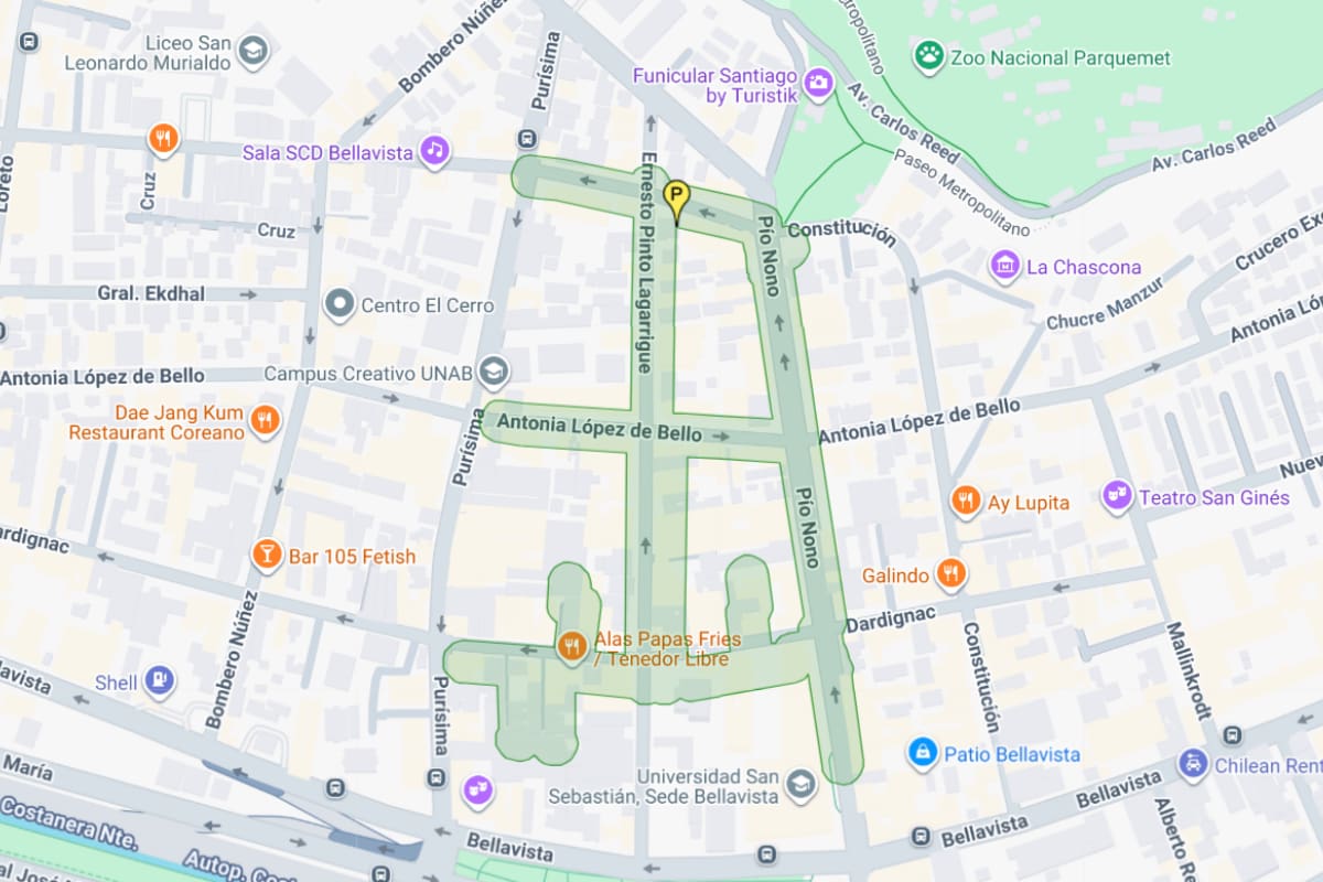 La interrupción del servicio se extenderá hasta las 6:00 de la mañana del día viernes. Créditos: Aguas Andinas.