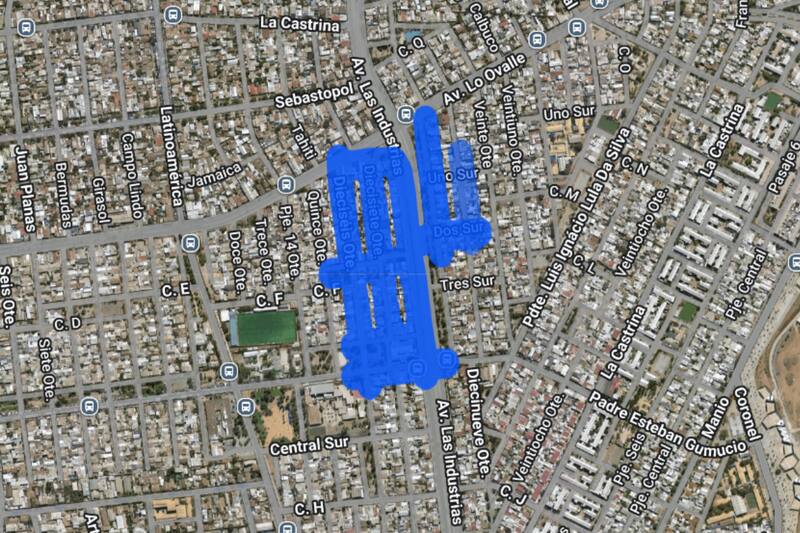 Esta zona de San Joaquín estará sin suministro.