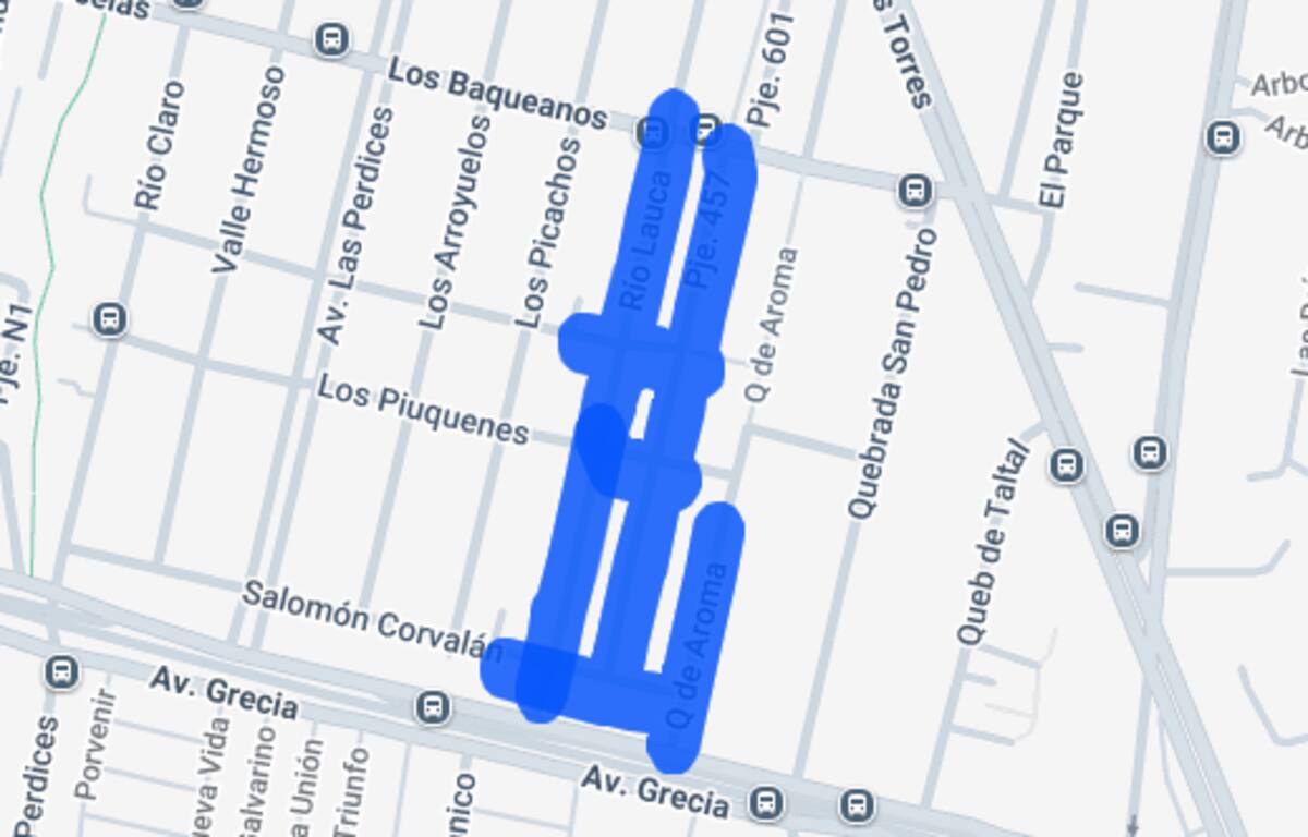 Estas calles de Peñalolén se verán afectadas hasta las 18:00 horas. Créditos: Enel.