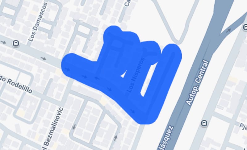 Esta calles se verán afectadas por cuatro horas. Créditos: Enel.