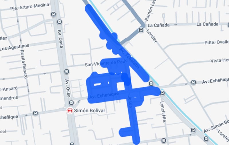 Este sector tendrá interrupción del suministro por 6 horas. Créditos: Enel.