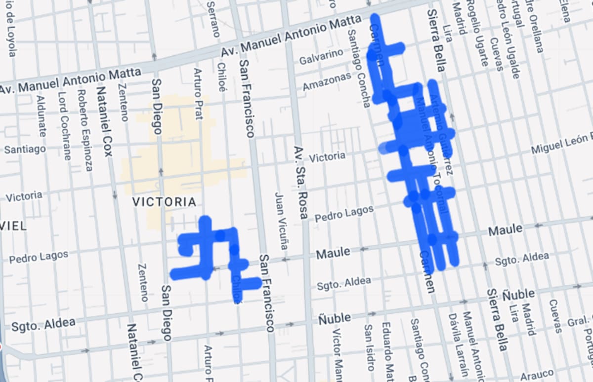 Estas calles se verán afectadas por 7 horas seguidas. Foto: Enel.