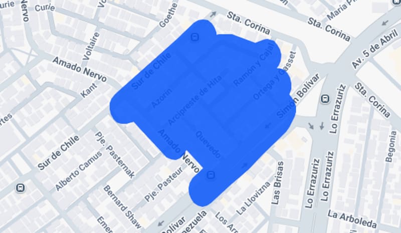 Este afectará a más de tres calles del sector. Créditos: Enel.