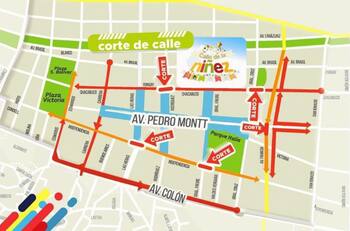 Calle de la Niñez: Revisa los cortes de calle para este domingo en Valparaíso