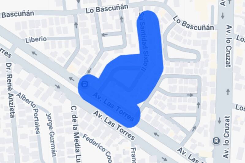 Quilicura también se verá afectada con la interrupción.
Créditos: Enel.