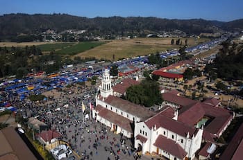 Cortes en Ruta 68 por peregrinación de Lo Vásquez: días, desvíos y rutas alternativas entre Valparaíso y Santiago