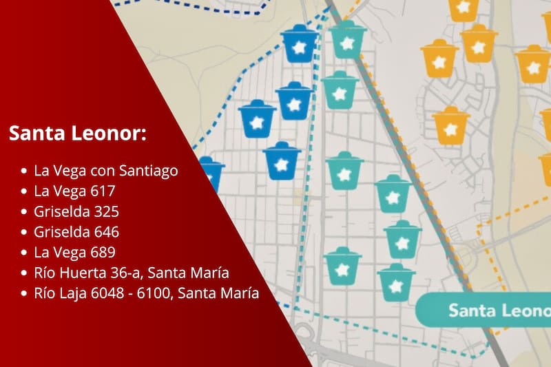 Esta parte tendrá 7 sitios de recarga del suministro. Créditos: essbio.cl