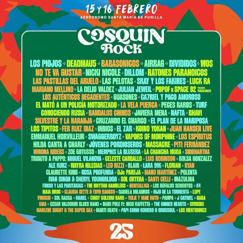 presenta su line up que promete ser uno de los mejores festivales de latinoamerica.