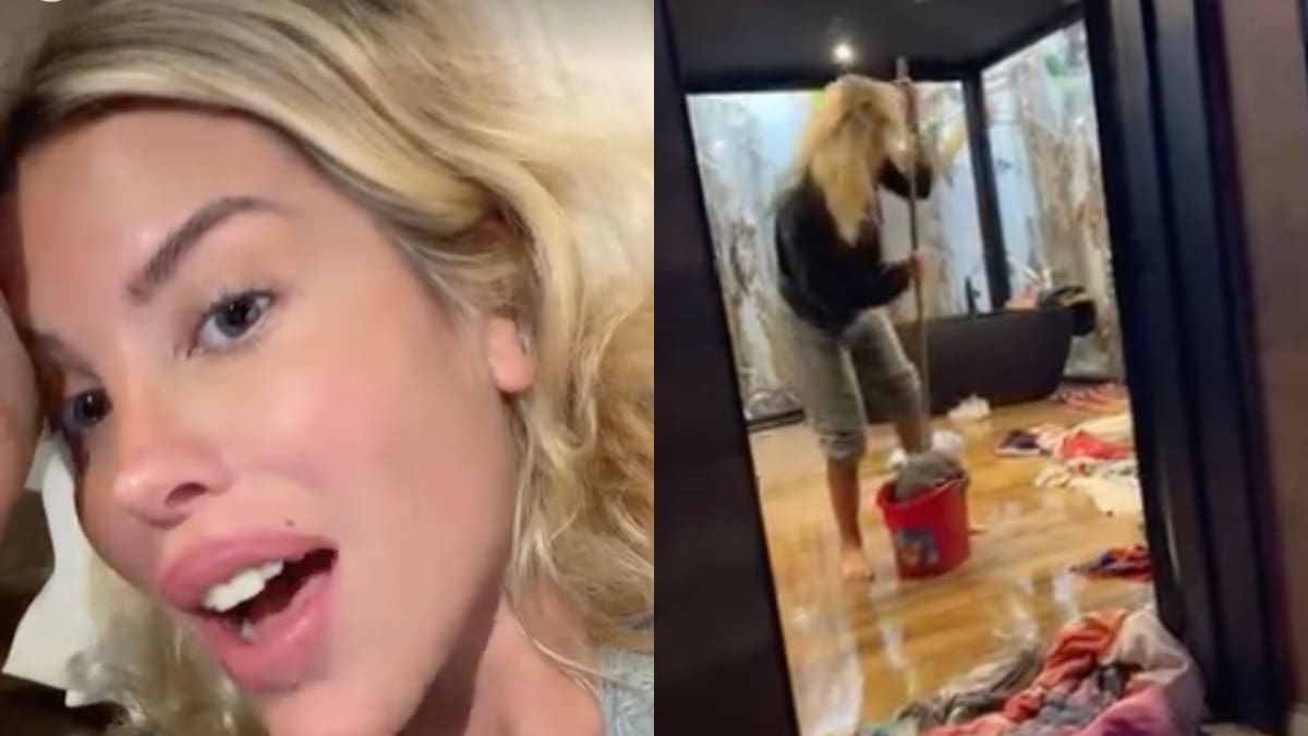 “¡Nos estamos inundando!”: Coté López mostró cómo quedó su casa tras las intensas lluvias