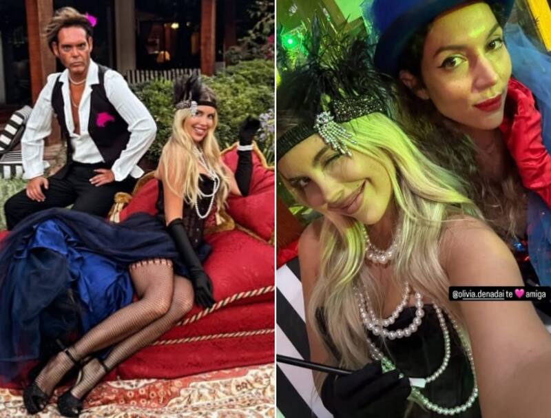 La empresaria disfrutó con amigos hasta la madrugada. Créditos: Instagram