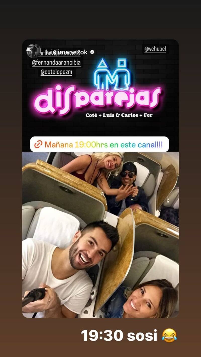 "Disparejas", el nuevo programa de Coté López y Luis Jiménez con sus amigos