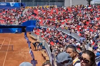 VIDEO | ¡La gente se pasó! El tenis en los Juegos Parapanamericanos 2023 se juega a estadio lleno en el Court Central