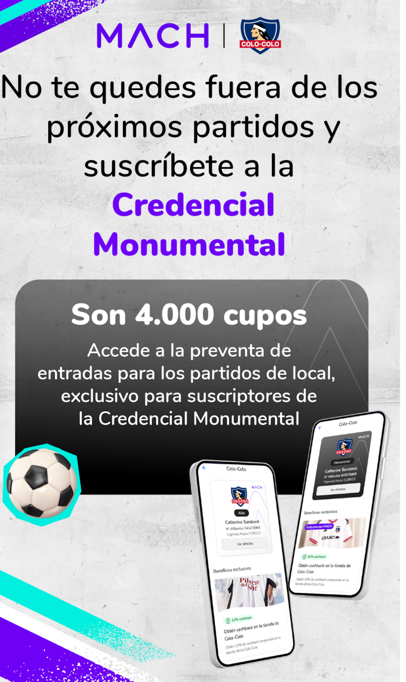 El nuevo sistema para adquirir entradas en Colo Colo.