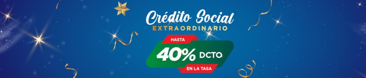 Ofrece 40% de descuento en la tasa.