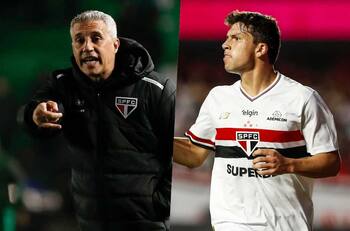 Así reaccionó Hernán Crespo tras los penales perdidos por Sao Paulo, incluido el de Gonzalo Tapia