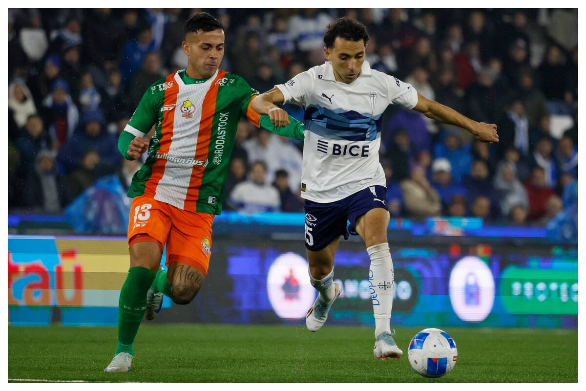 En la fecha 22 del torneo pasado contra Universidad Católica. Foto: Andrés Pina, ATON.