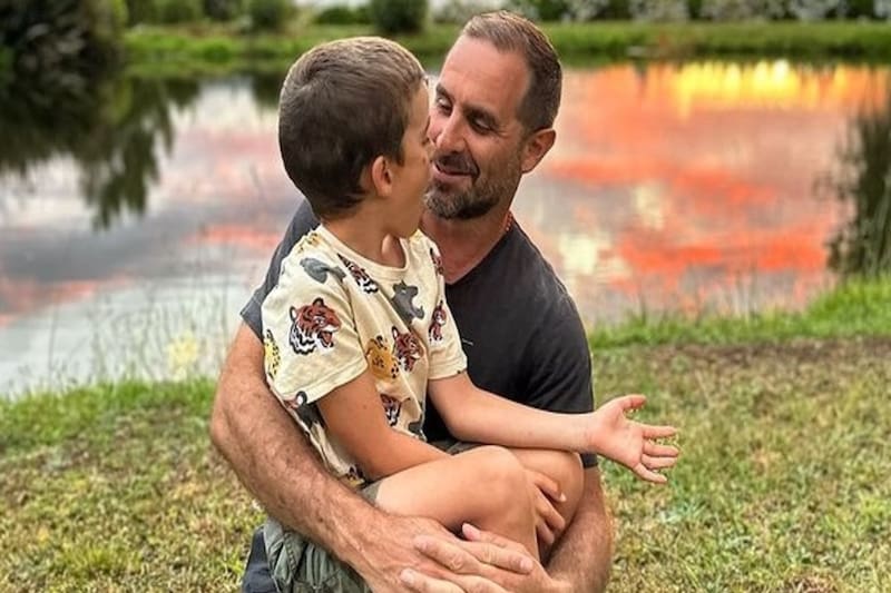 celebró su cumpleaños junto a su hijo. Créditos: Instagram