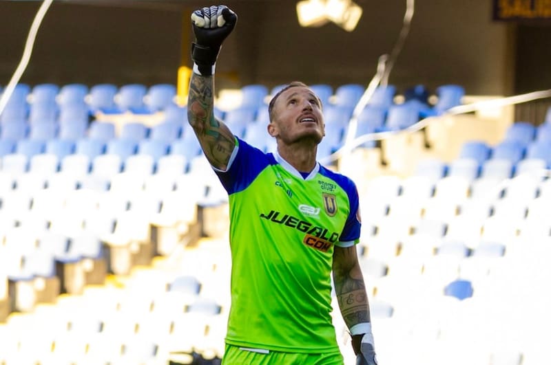 . El portero de la U. de Conce.