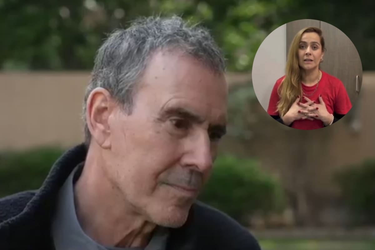 se lanza contra Natalia Valdebenito.