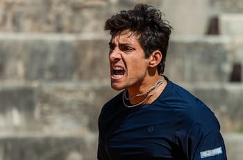 Máquina: Cristian Garin ganó su segundo partido del día en Costa do Sauipe