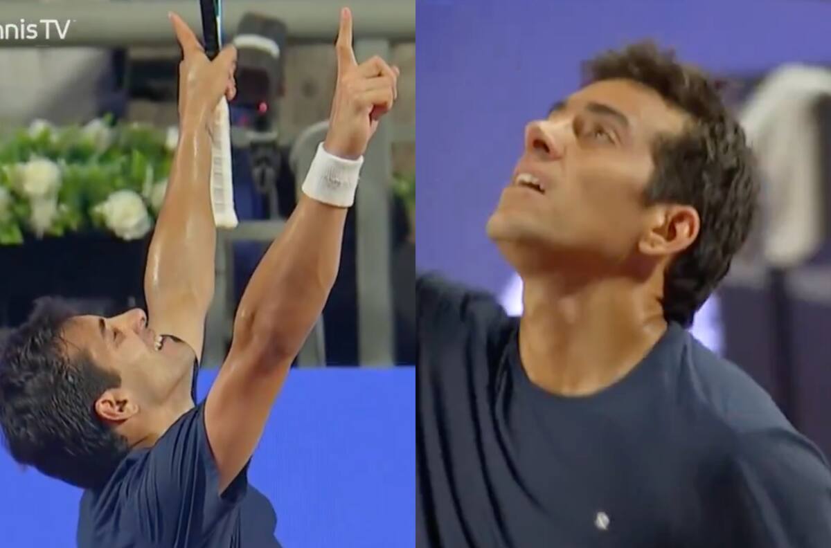 VIDEO | Emotivo festejo al cielo: el desahogo de Cristian Garin tras su victoria en el Chile Open