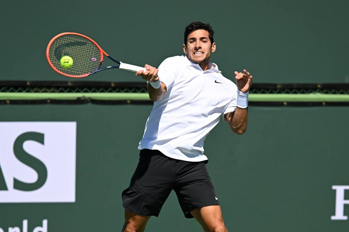 Cristian Garin vive grandes jornadas en Indian Wells (Foto: BNPPARIBASOPEN, Twitter)